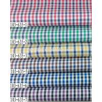 100% cotton fabric yarn dyed fabric gingham check cloth for shirt woman dress